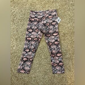Sexy Basics ANYWEAR Leggings • Snakeskin Print • Size S • NWT